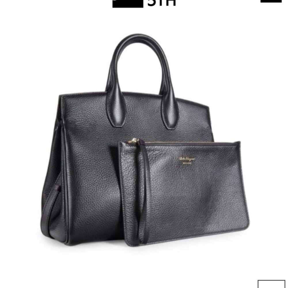Salvatore Ferragamo Rhapsody Top Handle Bag Purse - Picture 5 of 16